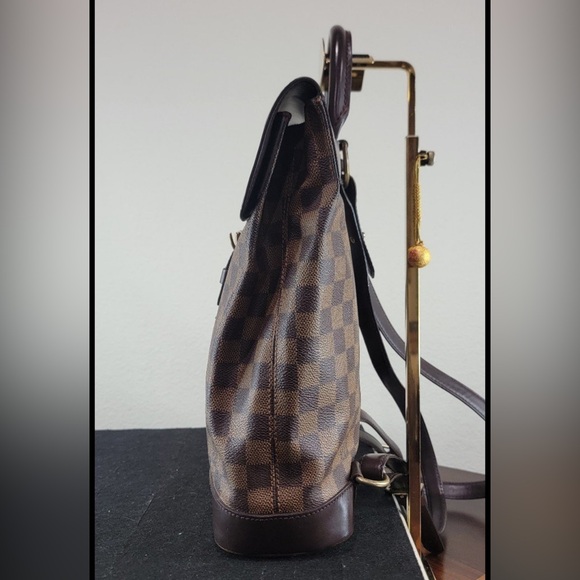 LOUIS VUITTON Damier Ebene Soho backpack 2002 - Picture 5 of 12